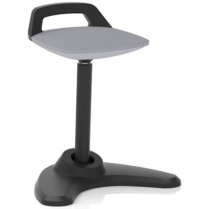 Spry Stool, Black Frame, Quest Shell