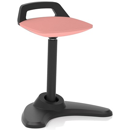 Spry Stool, Black Frame, Quest Shrimp