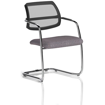 Swift Cantilever Visitor Chair, Rivet Fuse