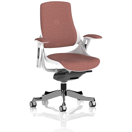 Zure Executive Chair, Height Adjustable Arms, Rivet Forge