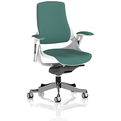Zure Executive Chair, Height Adjustable Arms, Quest Kelp