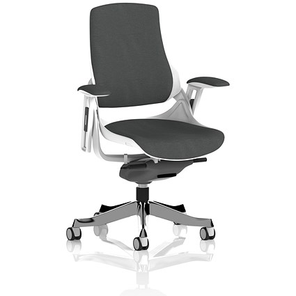 Zure Executive Chair, Height Adjustable Arms, Quest Mussel