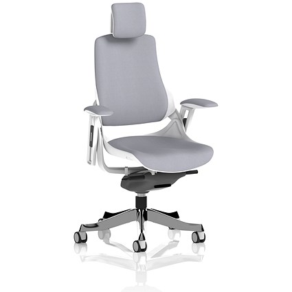 Zure Executive Chair With Headrest, Height Adjustable Arms, Quest Shell