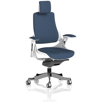 Zure Executive Chair With Headrest, Height Adjustable Arms, Quest Whelk
