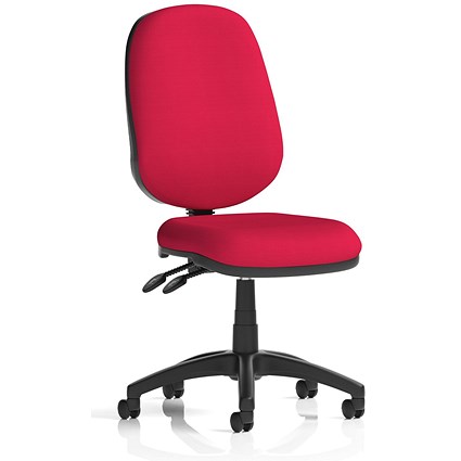 Luna II Lever Task Operator Chair, Bergamot Cherry