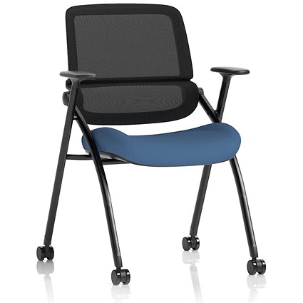 Capra Mesh Back Folding Training Chair, Quest Limpet