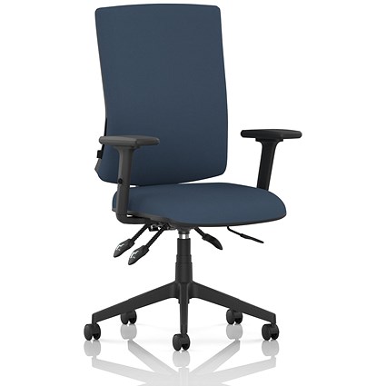Orlena High Back Task Operator Chair, Height Adjustable Arms, Quest Whelk