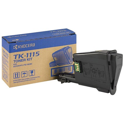 Kyocera TK-1115 Black Laser Toner Cartridge