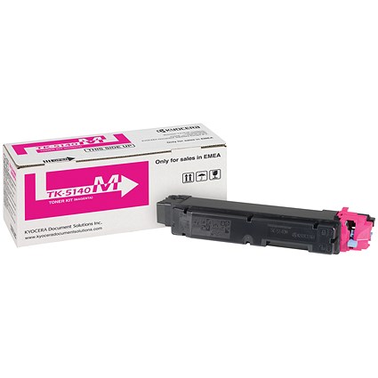 Kyocera Magenta TK-5140M Toner Cassette
