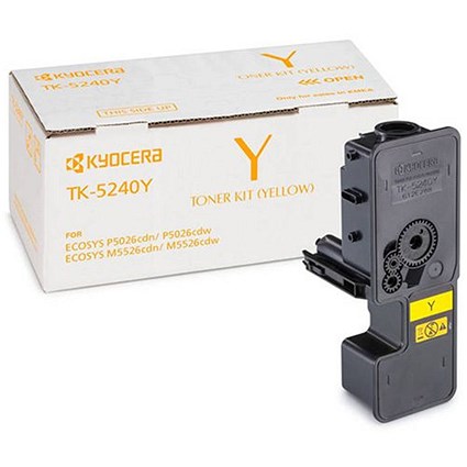 Kyocera TK-5240Y Yellow Toner