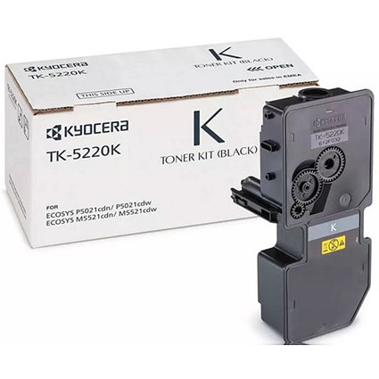 Kyocera TK5220K Toner Cartridge Black TK-5220K