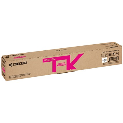 Kyocera TK8115M Toner Cartridge Magenta TK8115M