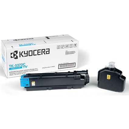 Kyocera TK-5370C Toner Cartridge Cyan 1T02YJCNL0