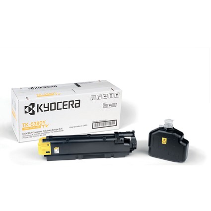 Kyocera TK-5380Y Toner Cartridge Yellow 1T02Z0ANL0