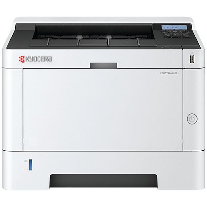 Kyocera Ecosys PA4000x A4 Wired Mono Laser Printer, White