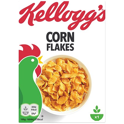 Kellogg's Corn Flakes Portion Packs, 24g, Pack of 40
