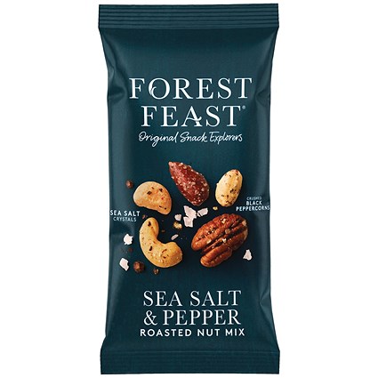 Forest Feast Sea Salt Black Peppercorn Impulse, 40g, Pack of 12