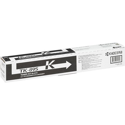 Kyocera TK-895K Black Laser Toner Cartridge