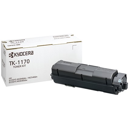 Kyocera TK1170 Toner Cartridge Black TK-1170