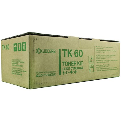 Kyocera TK-60 Black Toner Cartridge (20,000 Page Capacity)