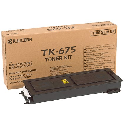 Kyocera TK-675K Black Toner Cartridge