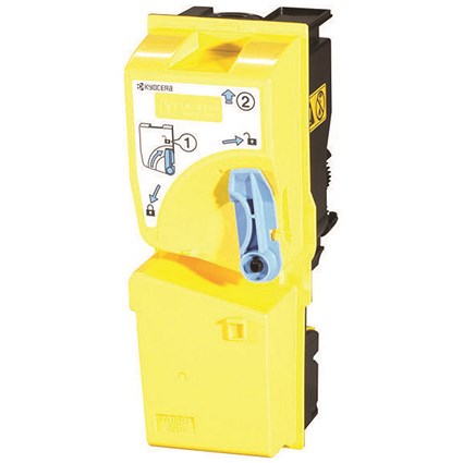Kyocera TK-825Y Yellow Toner Cartridge (7000 page capacity) 1T02FZAEU0