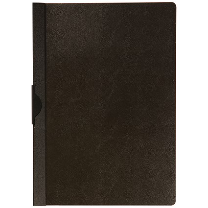 Q-Connect A4 Quickclip Files, 3mm Spine, Black, Pack of 25 Q-Connect A4 Quickclip Files, 3mm Spine, Black, Pack of 25