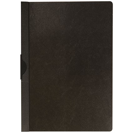 Q-Connect A4 Quickclip Files, 6mm Spine, Black, Pack of 25 Q-Connect A4 Quickclip Files, 6mm Spine, Black, Pack of 25