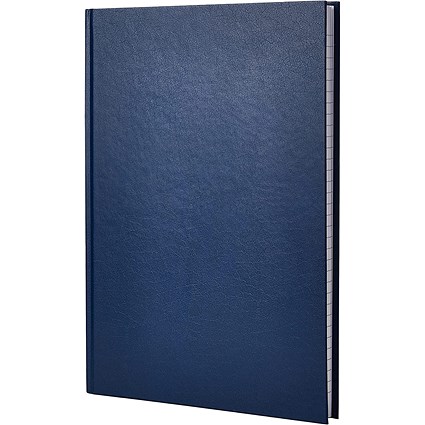 Q-Connect Casebound Manuscript Book, A5, Ruled, Blue, 192 Pages Q-Connect Casebound Manuscript Book, A5, Ruled, Blue, 192 Pages