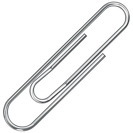 Q-Connect Paperclips Plain 32mm (Pack of 1000)