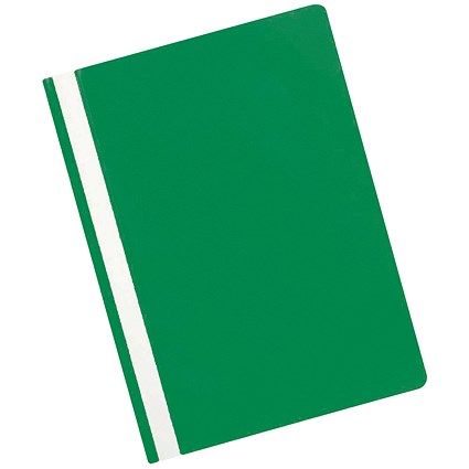 Q-Connect A4 Project Folders, Green, Pack of 25 Q-Connect A4 Project Folders, Green, Pack of 25