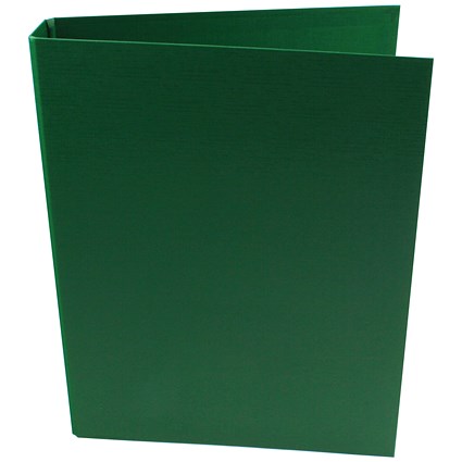 Q-Connect A4 Ring Binder, 2 O-Ring, 25mm Capacity, Green, Pack of 10