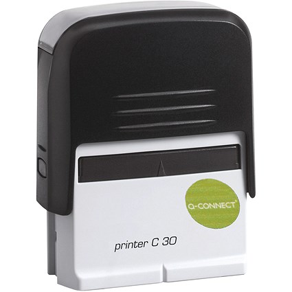 Q-Connect Voucher for Custom Self-Inking Stamp 45x15mm Q-Connect Voucher for Custom Self-Inking Stamp 45x15mm