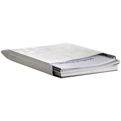 Q-Connect C4 Envelopes Gusset Peel and Seal 120gsm White (125 Pack)