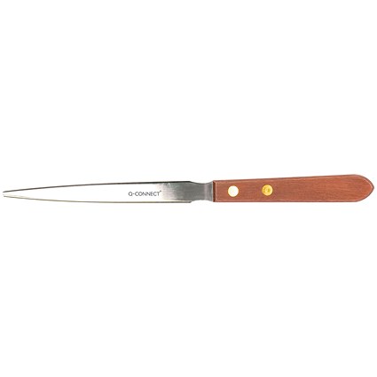 Q-Connect Letter Opener Wooden Handle