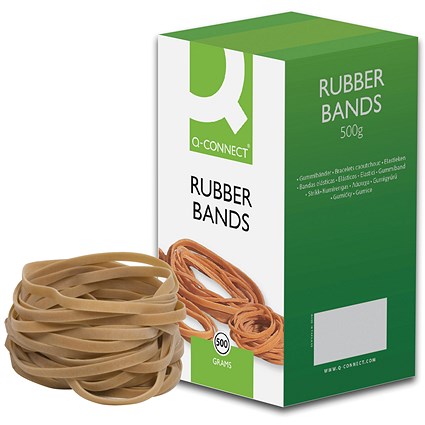Q-Connect Rubber Bands No.69 150 x 6mm 500g