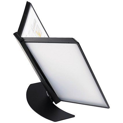Q-Connect Desk or Wall Mounted Display Unit - Black Q-Connect Desk or Wall Mounted Display Unit - Black