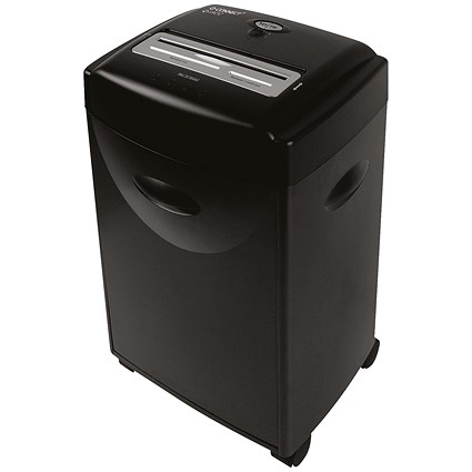 Q-Connect Q15CC P-4 Cross Cut Shredder, 35 Litres