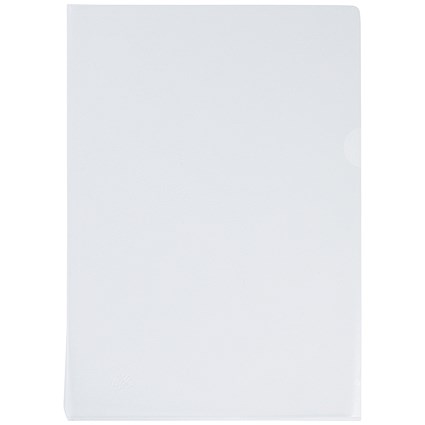 Q-Connect A4 Cut Flush Folders Embossed, Pack of 100 | Paperstone