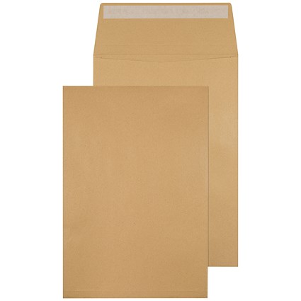 Q-Connect Envelope Gusset 324x229x25mm Peel and Seal 120gsm Manilla (Pack of 100) Q-Connect Envelope Gusset 324x229x25mm Peel and Seal 120gsm Manilla (Pack of 100)