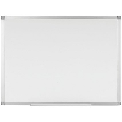 Q-Connect Whiteboard, Aluminium Frame, 1800x1200mm