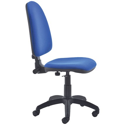 Jemini High Back Operator Chair, Blue Jemini High Back Operator Chair, Blue