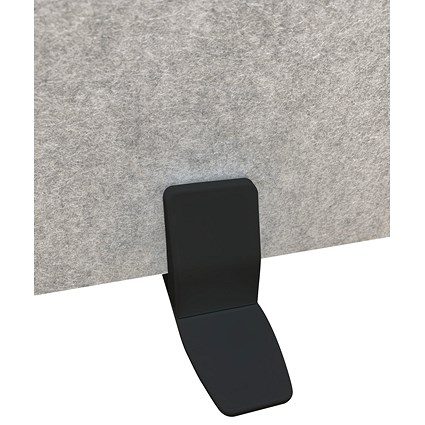 Serrion Surface Mounted Screen Holder for PET Desk Mounted Screen Black