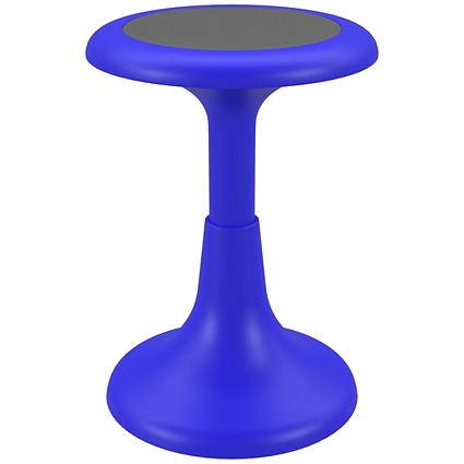 Titan Senior Wobble Stool 300x300x430mm Royal Blue