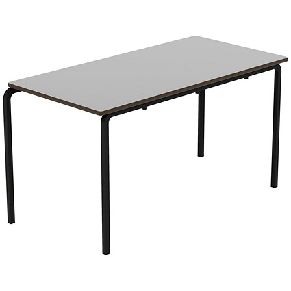 Titan Crush Bent Frame Table 1200x600x640mm Grey/Black