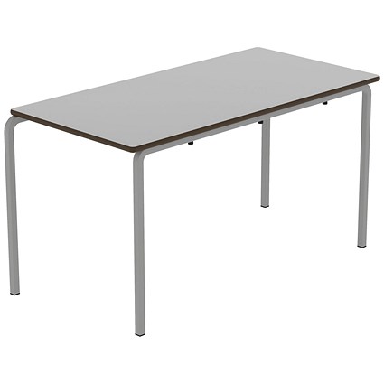 Titan Crush Bent Frame Table 1200x600x640mm Grey