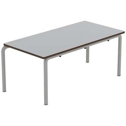 Titan Crush Bent Frame Table 1100x550x460mm Grey