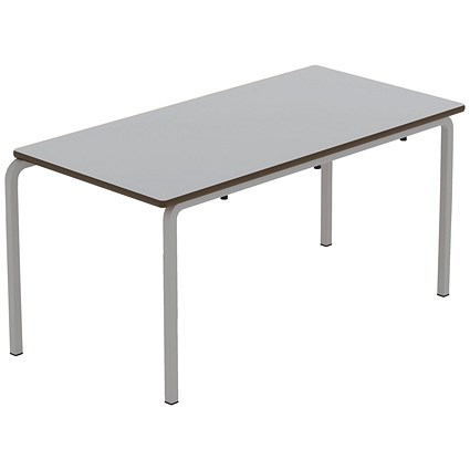 Titan Crush Bent Frame Table 1100x550x530mm Grey
