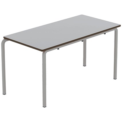 Titan Crush Bent Frame Table 1100x550x590mm Grey