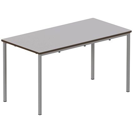 Titan Fully Welded Frame Table 1200x600x640mm Grey